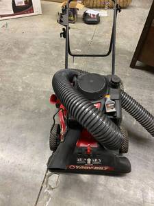 lot 15 image: Troy-Bilt Wood Chipper-Shredder-Vacuum  159cc Engine, 2-Bushel Capacity, Model# 24A-06MP766