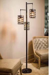 lot 17 image: J.Hunt Home Brady Metal Floor Lamp 2001047