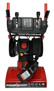 lot 19 image: PowerSmart PSSW24 24 in. 212cc 2-Stage Electric Start Gas Snow Blower