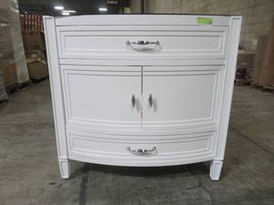 lot 306 image: Home Decorators Collection Dacosti 36 in. W x 22 in. D Vanity in White Dacosti 36