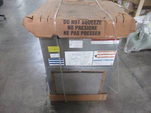 lot 220 image: Goodman 3 Ton Wall Mounted Air Handler w 5kW Heat AWUF360516BD