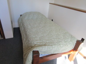 Twin bed, mattress included at no e...