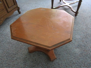 Octagon occasional table 20x15H...