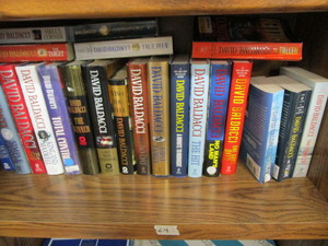 Hard cover & paperback books David...