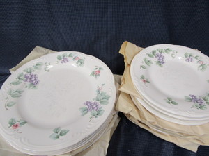 Pfaltzgraff plates dinner (9) and ...