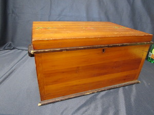 Wooden box...