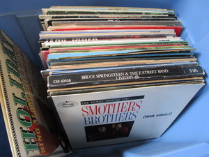 Record Collection, tote full...