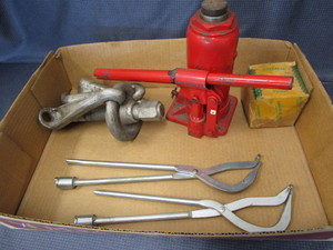 Gear puller - 3 arm, 8T bottle jack...