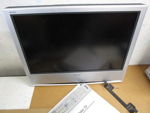 Sony LCD color television with remo...