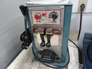 Blade welder for band saw blades by...