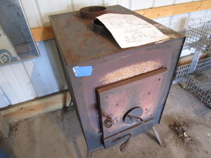 Wood burning stove...