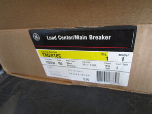 General Electric 100amp load center...