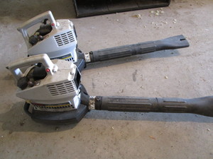 Ryobi gas blowers, qty two, unteste...