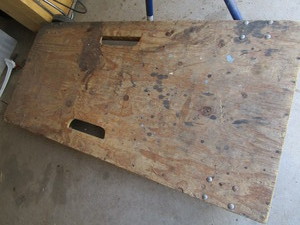Large roller dolly, 27Wx58L...