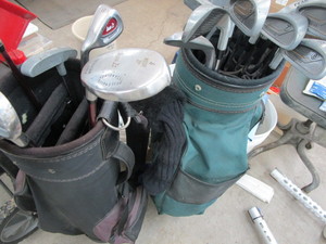 Golf clubs, Vulcan & Peak...