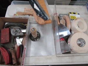 Trowels, sanding & drywall tools, d...