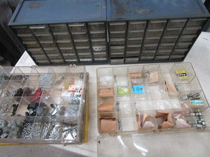 Organizers two 30 drawer, trays wi...