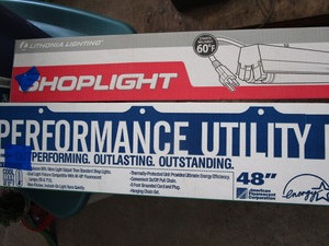 Shop lights, two 48...