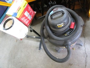Shop vacuum...
