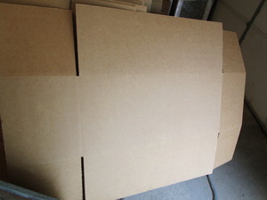New cardboard boxes bottom 26.5x1...