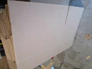 New cardboard boxes 21.5x14.5x9...