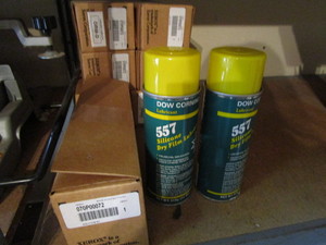 Molykote 557 dry lubricant, 7 boxes...