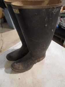 Wearmaster rubber boots, womens siz...