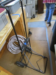 Folding luggage cart...