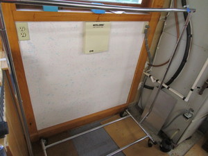 Clothes racks, one folding, two dis...