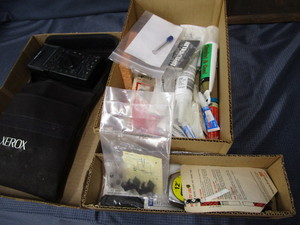 Multimeter - Radio Shack, tape meas...