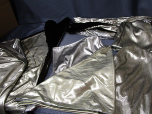 New scarves - all the same fabric, ...