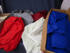 Sewing fabric...