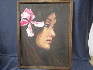 Original portrait by Vietnamese art...
