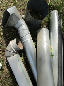Chimney flue section...