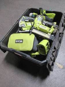WHOLESALE MIXED BIN OF MICELLANOUS RYOBI TOOLS