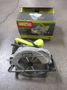 RYOBI 14-Amp 7-14 in. Circular Saw with Laser, CSB135L - Used.