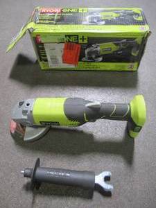 Ryobi 18-Volt ONE 4-12 in. Angle Grinder (Tool-Only), P421 - Like New.