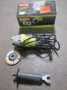 RYOBI 5.5-Amp Angle Grinder, AG4031G - Slightly Used.