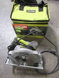 Ryobi 15 Amp 7-14 in. Circular Saw with Laser, CSB144LZK - Like New.