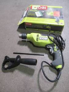 RYOBI 6.2 Amp 58 in. Variable Speed Reversible Hammer Drill, D620H - Used.