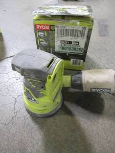 Ryobi 18-Volt ONE 5 in. Cordless Random Orbit Sander (Tool-Only), P411 - Used.