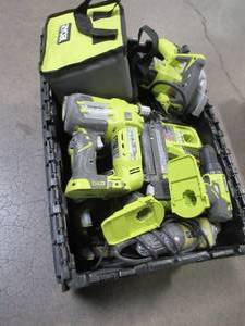WHOLESALE MIXED BIN OF MICELLANOUS RYOBI TOOLS