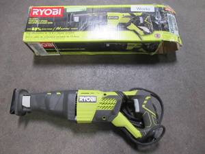 Ryobi 12 Amp Reciprocating Saw, RJ186V - Used.