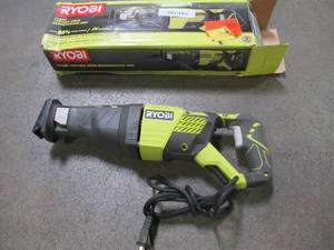 Ryobi 12 Amp Reciprocating Saw, RJ186V - Used.