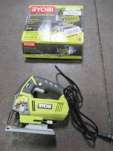 Ryobi 4.8-Amp Variable Speed Orbital Jig Saw, JS481LG - Like New.
