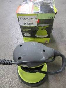 Ryobi 6 in. BufferPolisher, RB61G - Used - Missing Terry Cloth Bonnet and Tuffed Bonnet.