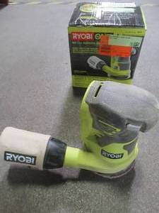 Ryobi 18-Volt ONE 5 in. Cordless Random Orbit Sander (Tool-Only), P411 - Used.
