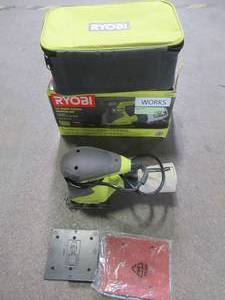 RYOBI 2 Amp 14 Sheet Sander, S652DGK, Used.