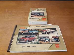 1988 GMC Light Duty Truck Wiring Diagram and Service Manual