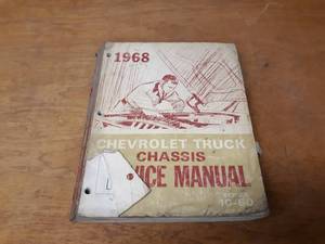 1968 Chevrolet Truck Chassis Service Manual Series 10-60